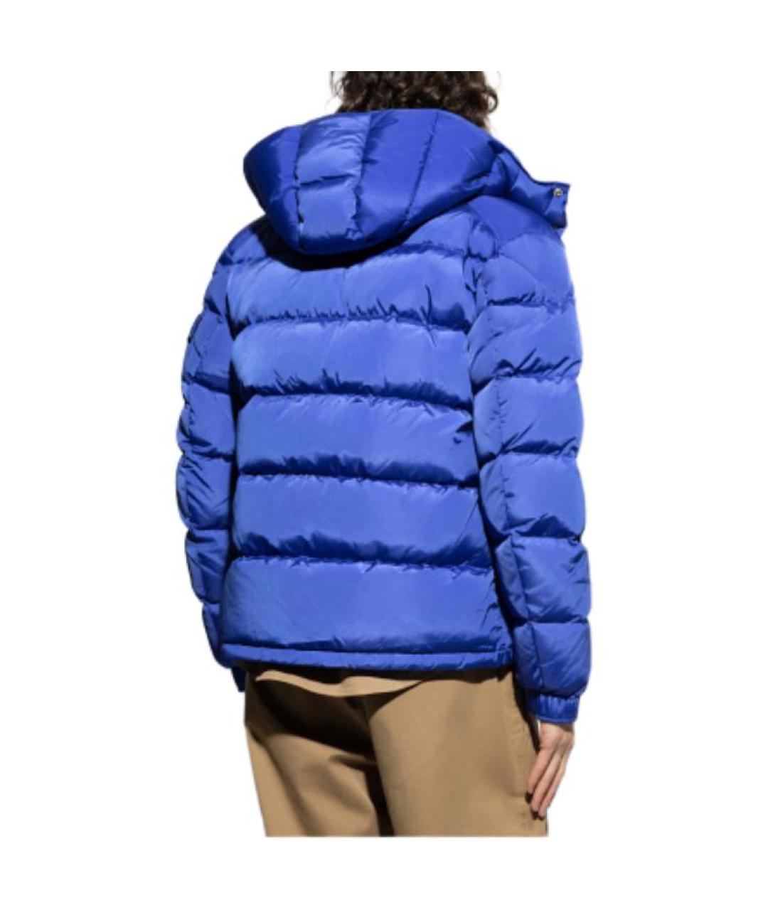MONCLER Синий пуховик, фото 5