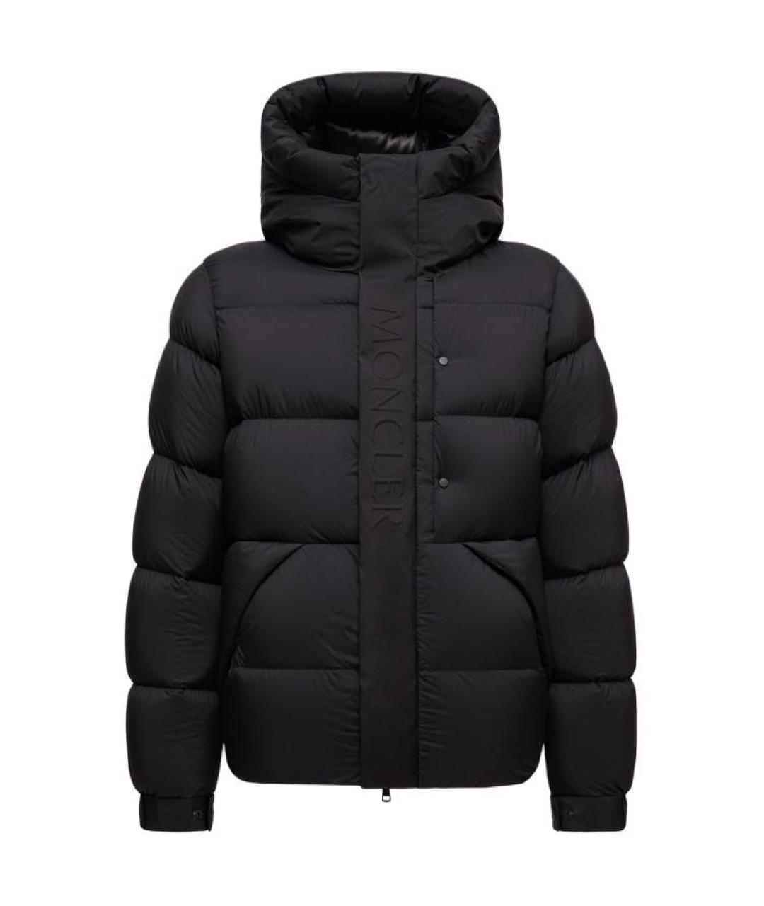 MONCLER Черный пуховик, фото 1