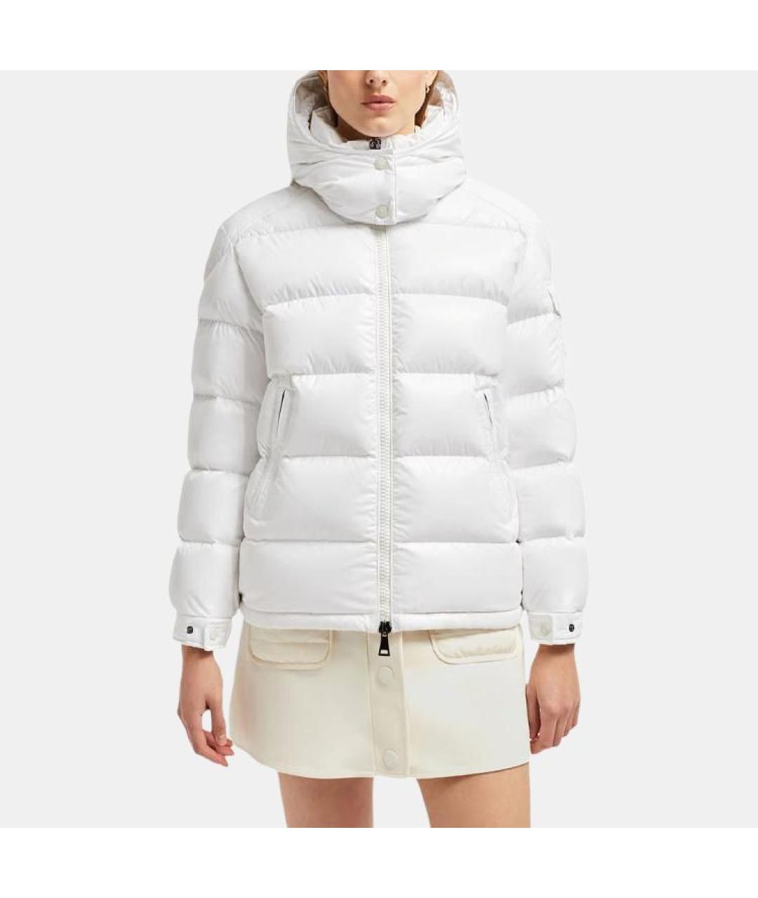 MONCLER Серый пуховик, фото 2