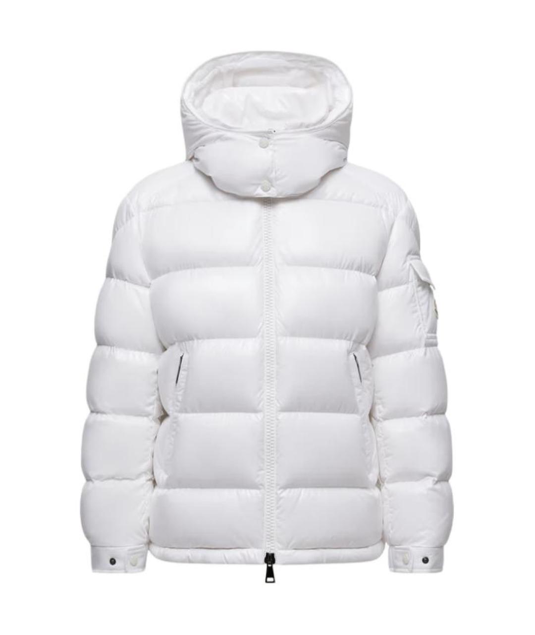 MONCLER Серый пуховик, фото 1