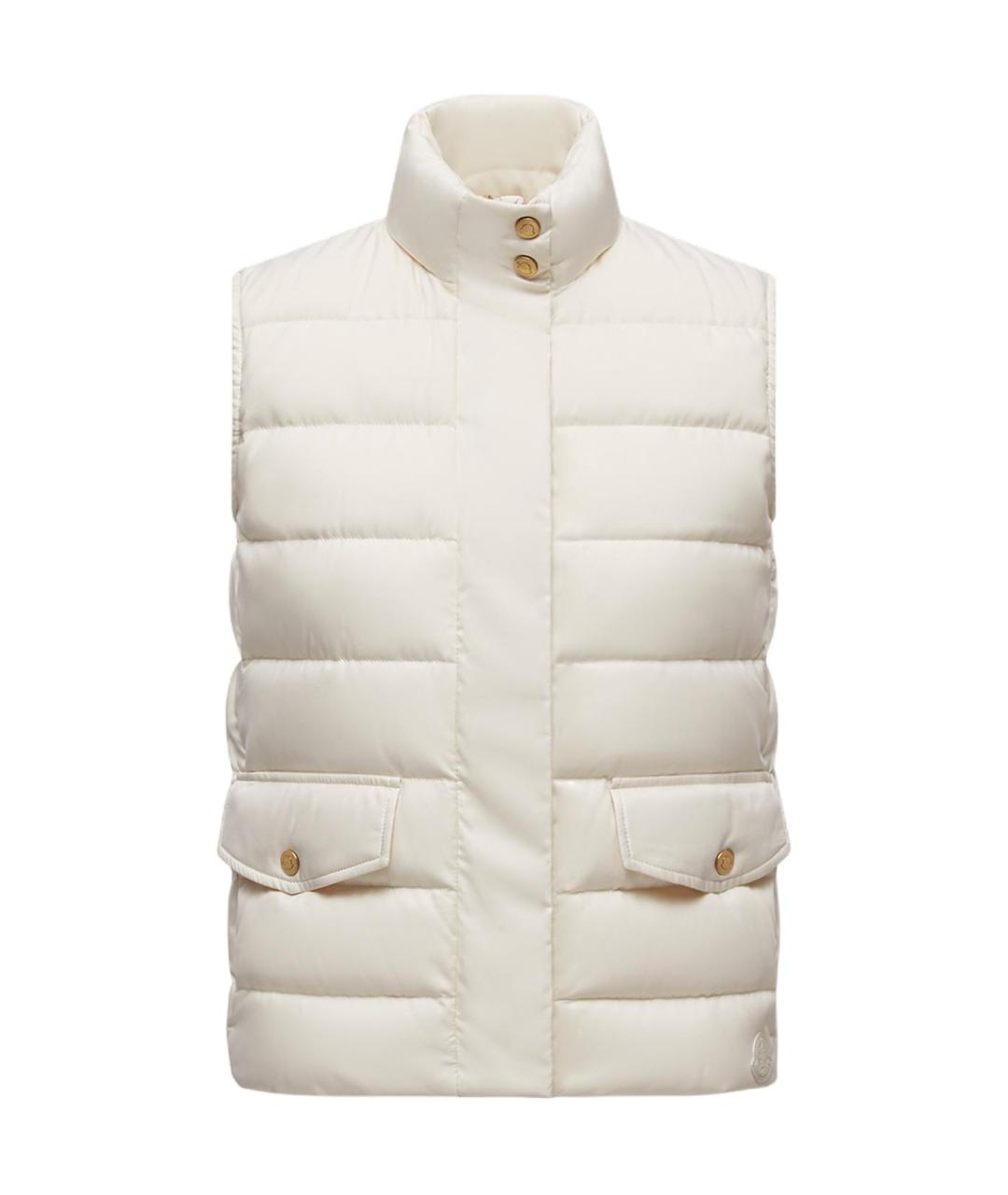 MONCLER Бежевый жилет, фото 1