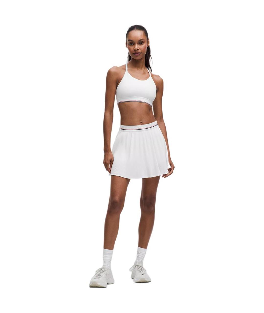 Lululemon Белая юбка мини, фото 2