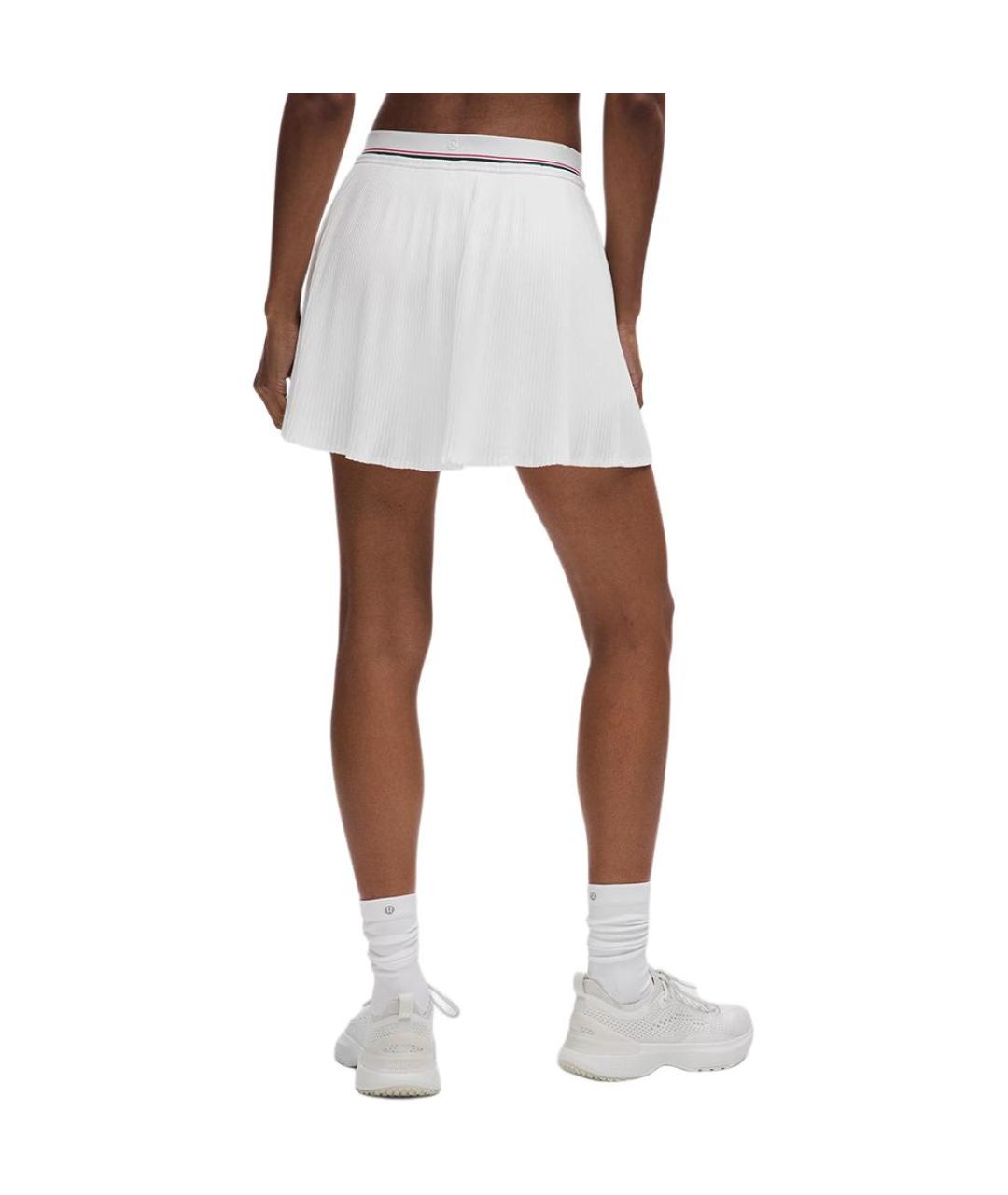 Lululemon Белая юбка мини, фото 3