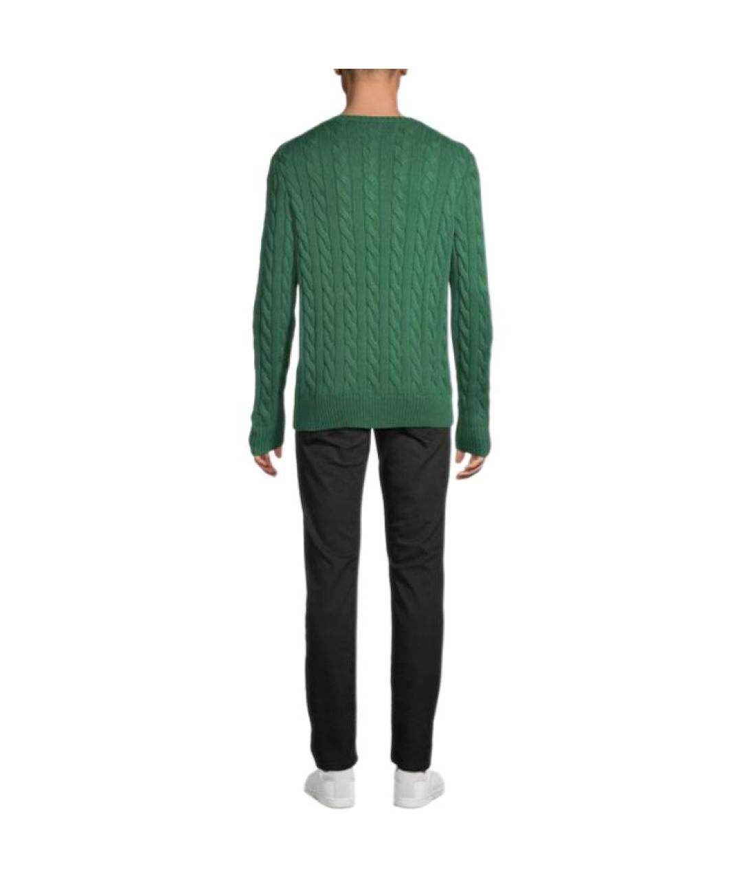 POLO RALPH LAUREN Зеленый джемпер / свитер, фото 3