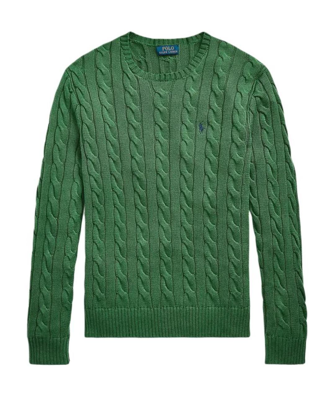 POLO RALPH LAUREN Зеленый джемпер / свитер, фото 1