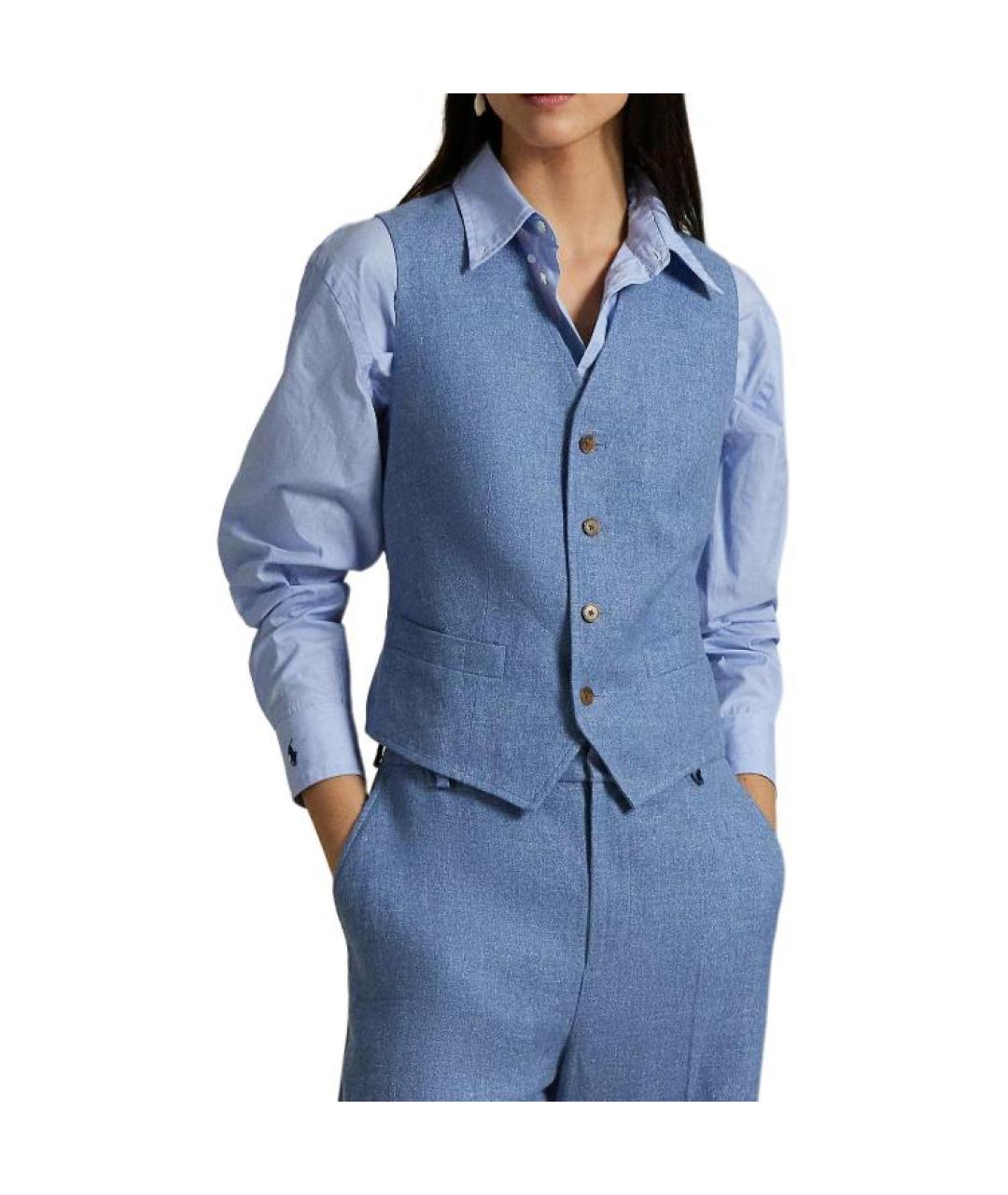 POLO RALPH LAUREN Синий жилет, фото 2