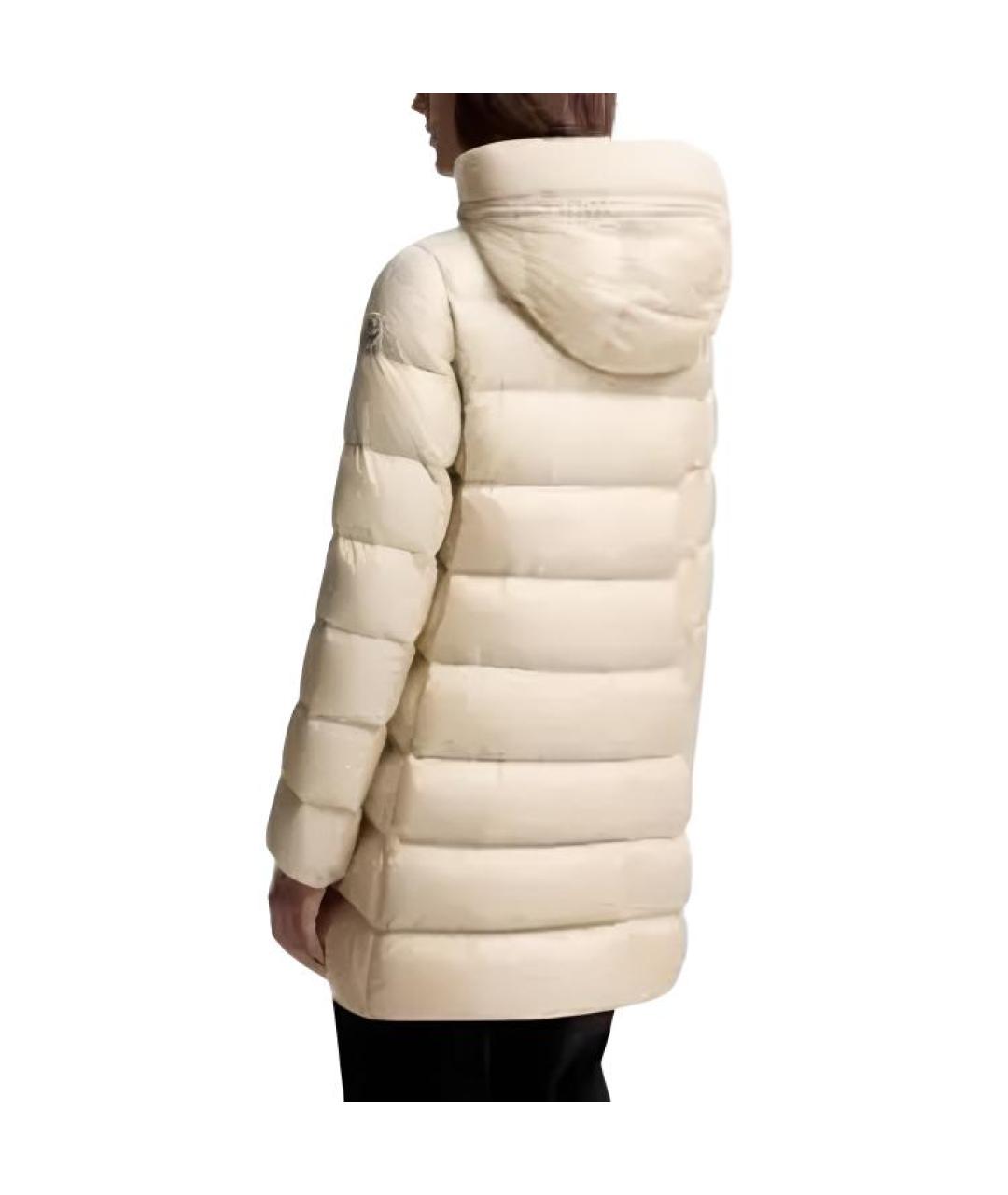 MONCLER Бежевый пуховик, фото 2