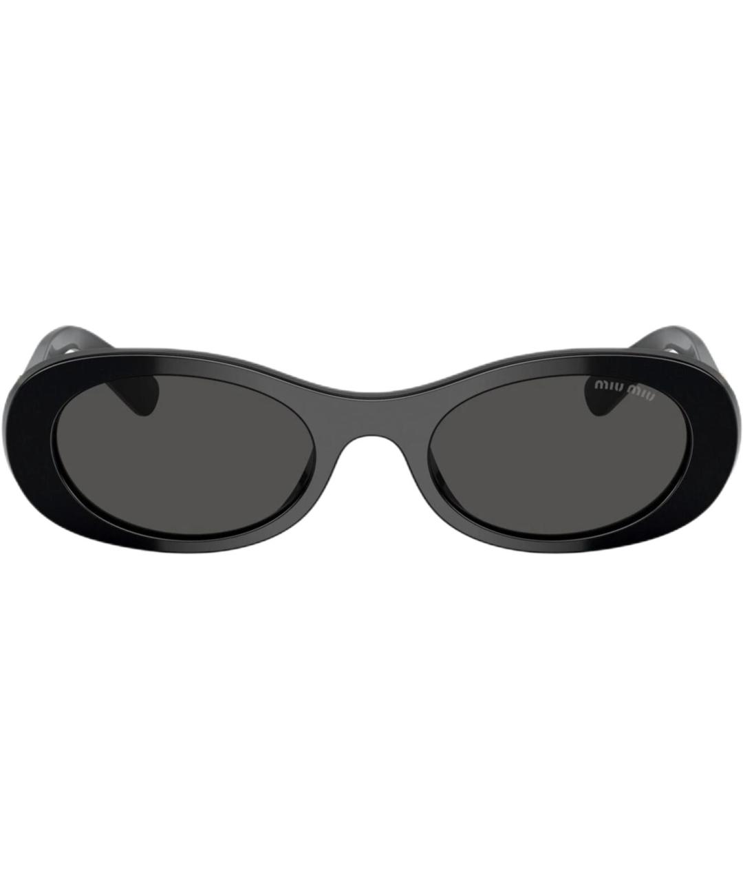 MIU MIU Черные солнцезащитные очки, фото 1