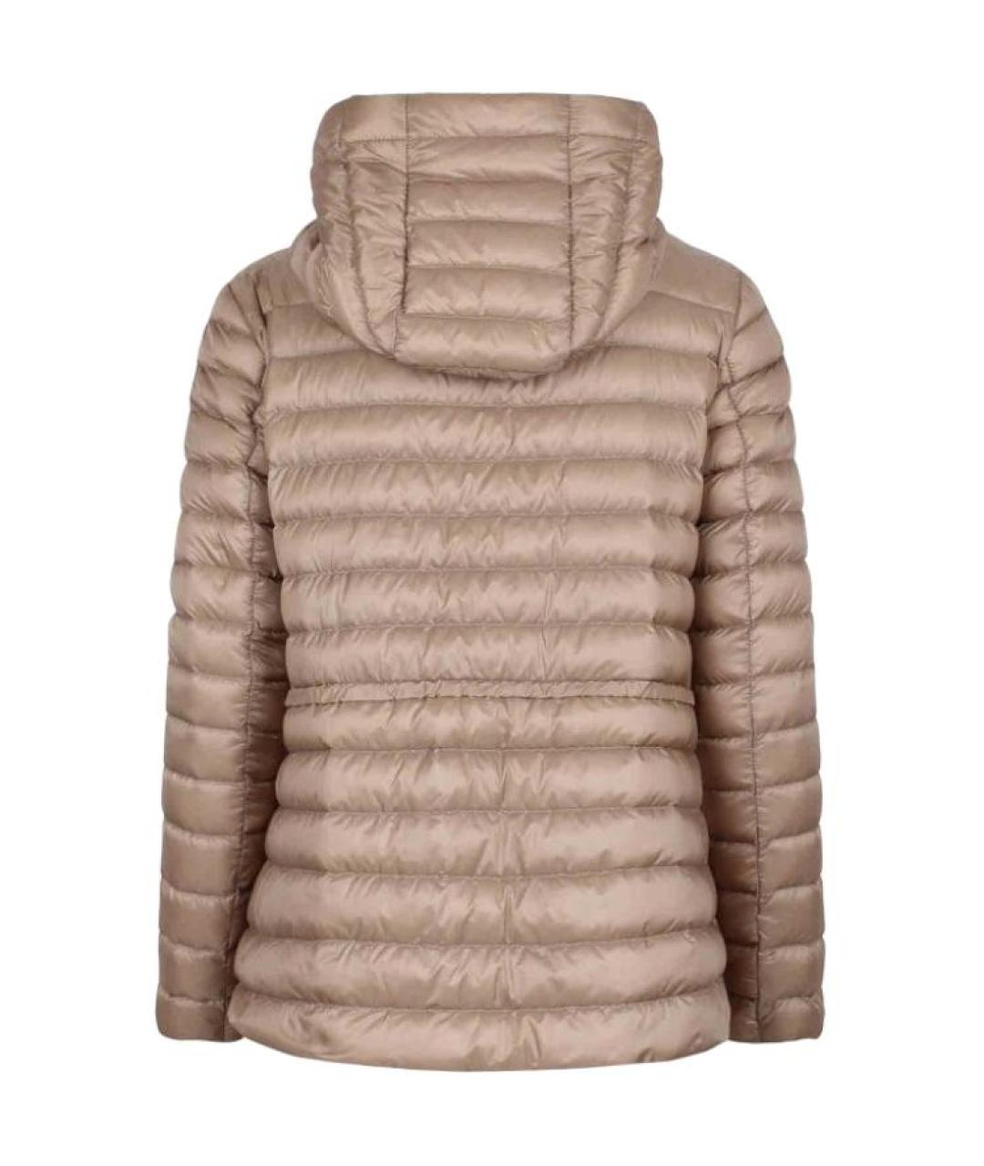 MONCLER Коричневый пуховик, фото 2