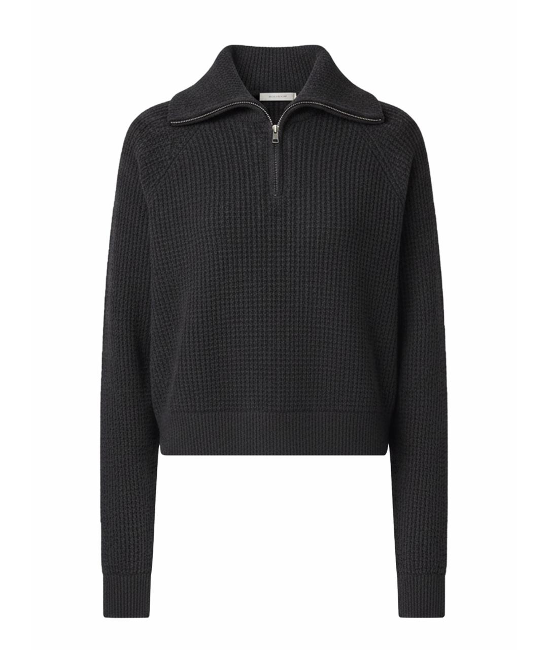 ALO YOGA Серый кашемировый джемпер / свитер, фото 1