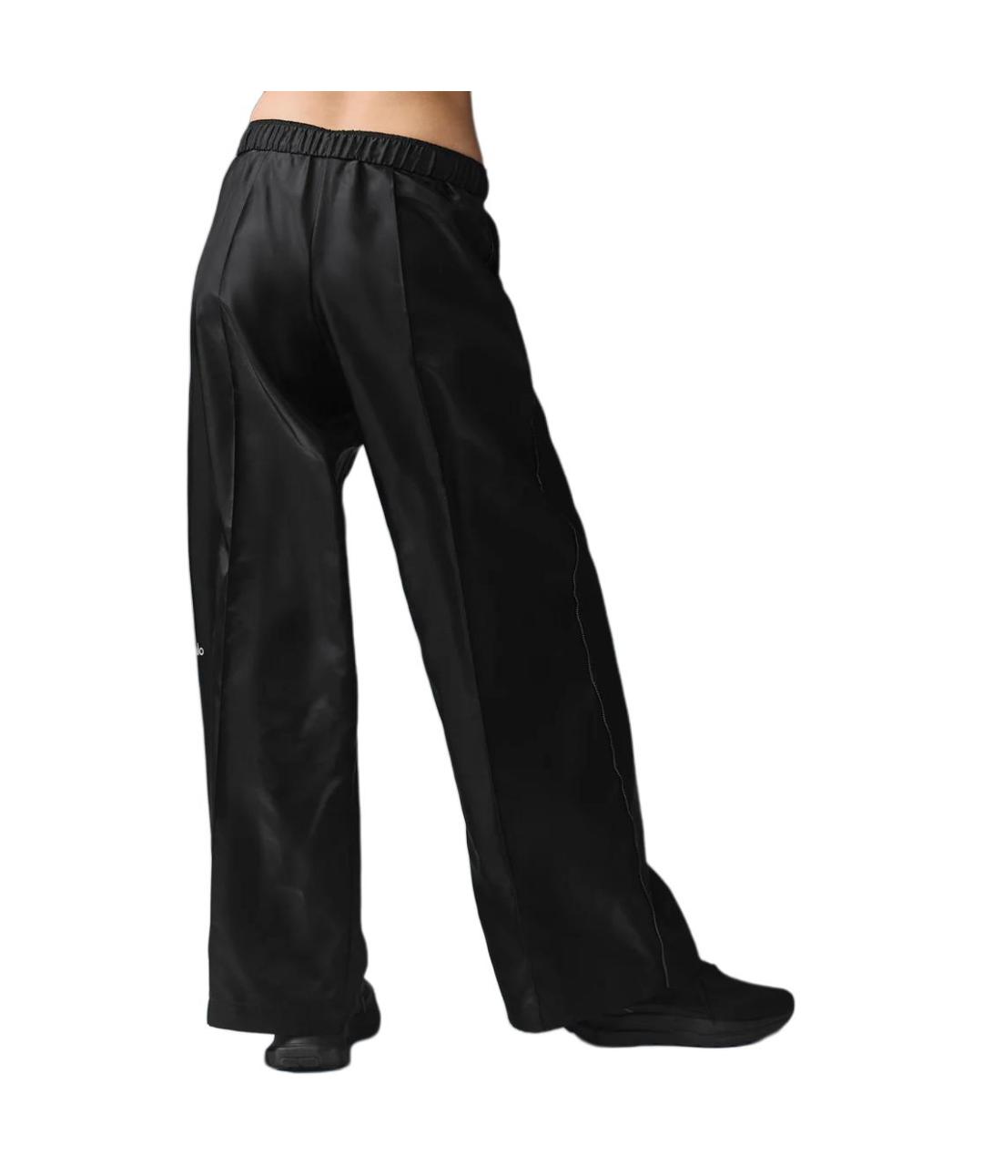 ALO YOGA Черные прямые брюки, фото 3