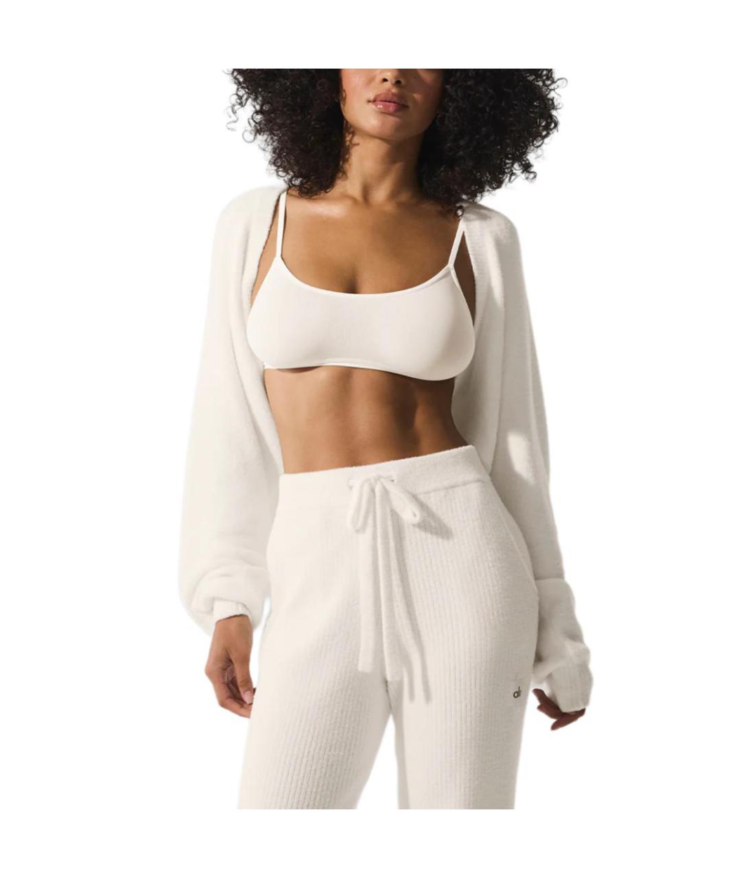 ALO YOGA Бежевый кардиган, фото 3