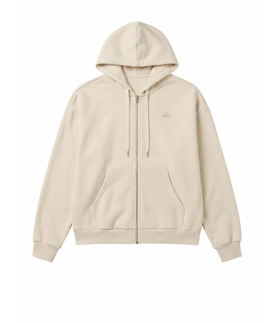ALO YOGA Бежевая хлопковая куртка, фото 1