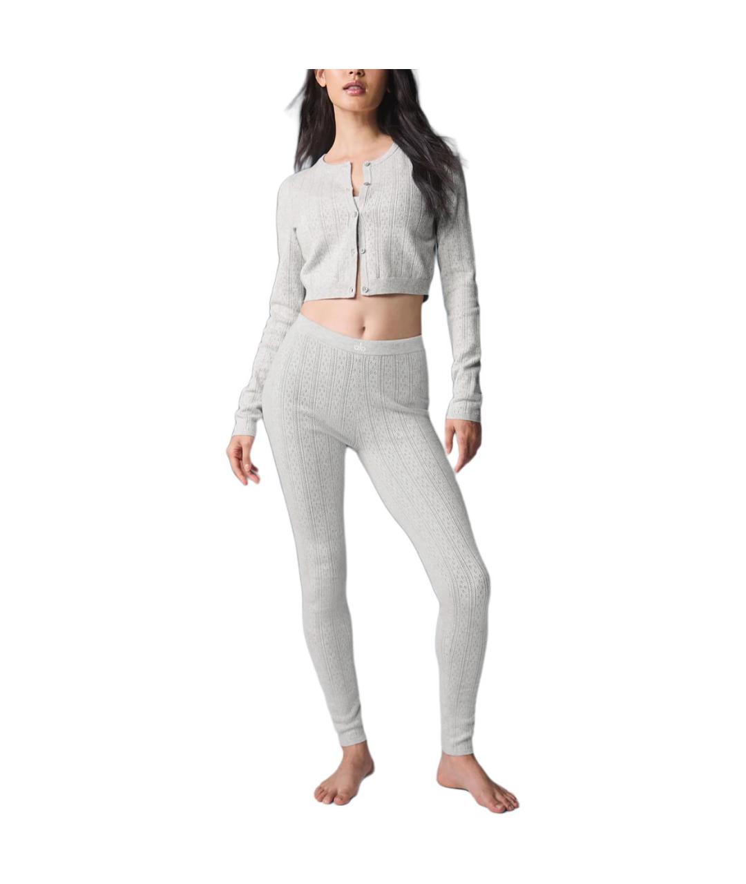 ALO YOGA Серый кардиган, фото 2