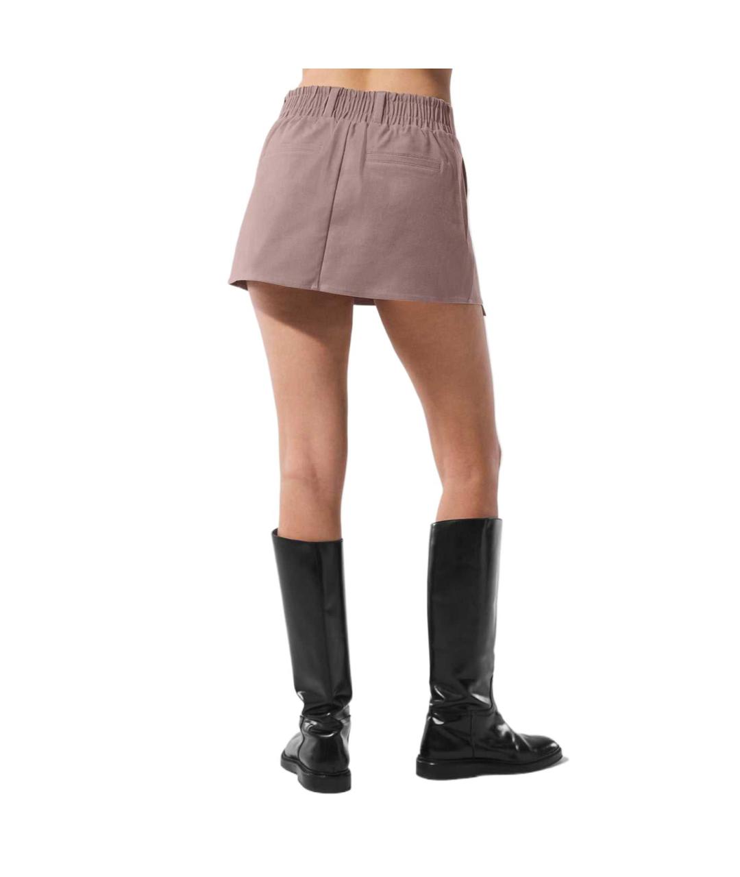 ALO YOGA Розовая юбка-шорты, фото 2