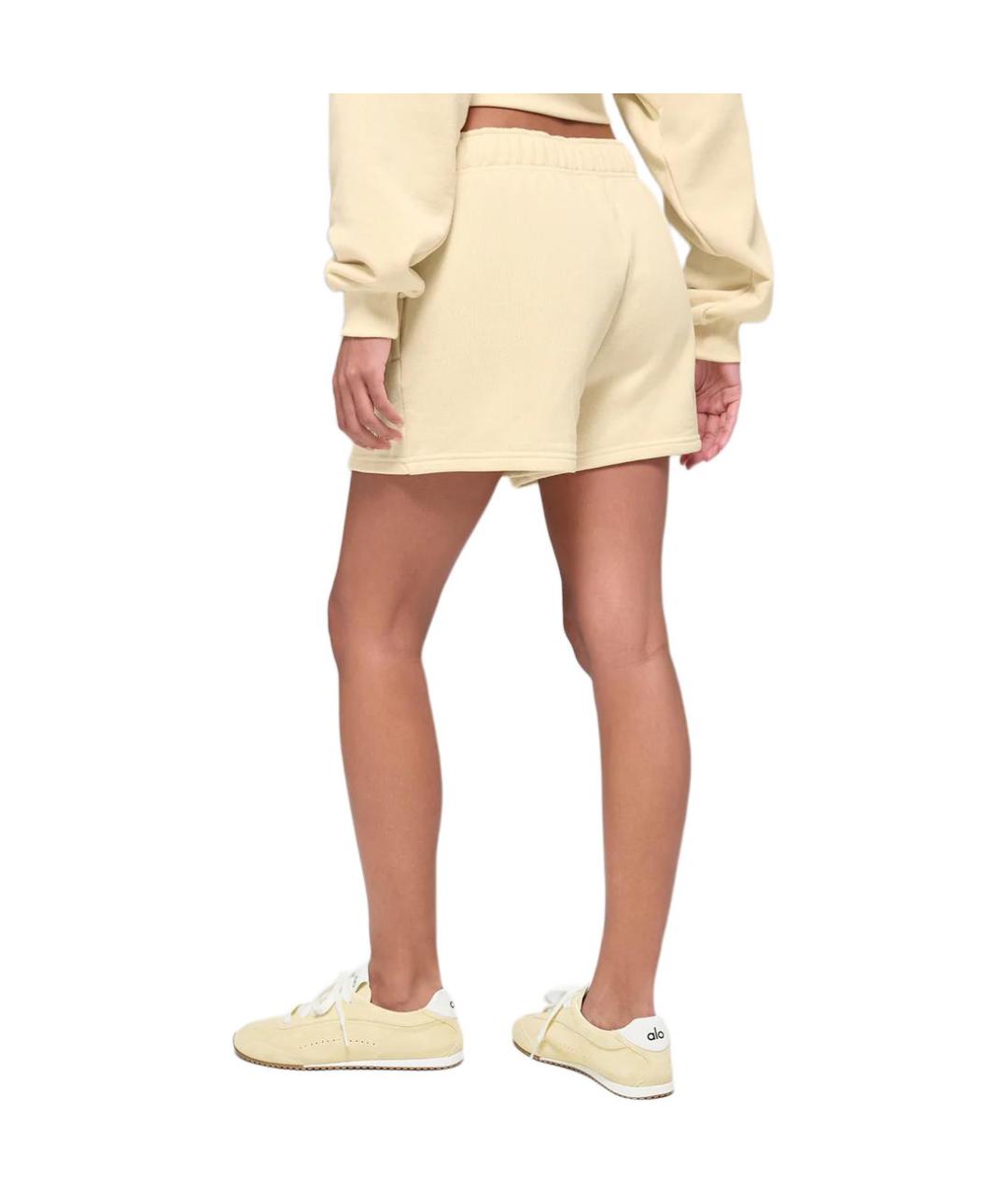 ALO YOGA Желтые спортивные брюки и шорты, фото 2