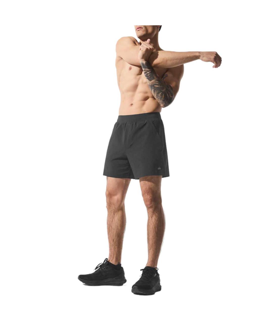 ALO YOGA Серые шорты, фото 3