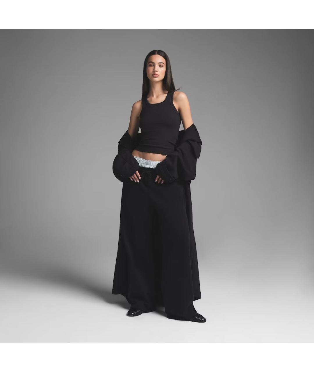 SKIMS Черное пальто, фото 2