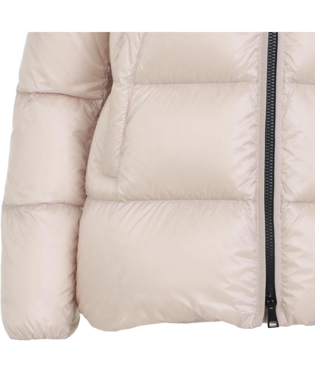 MONCLER Розовый пуховик, фото 4