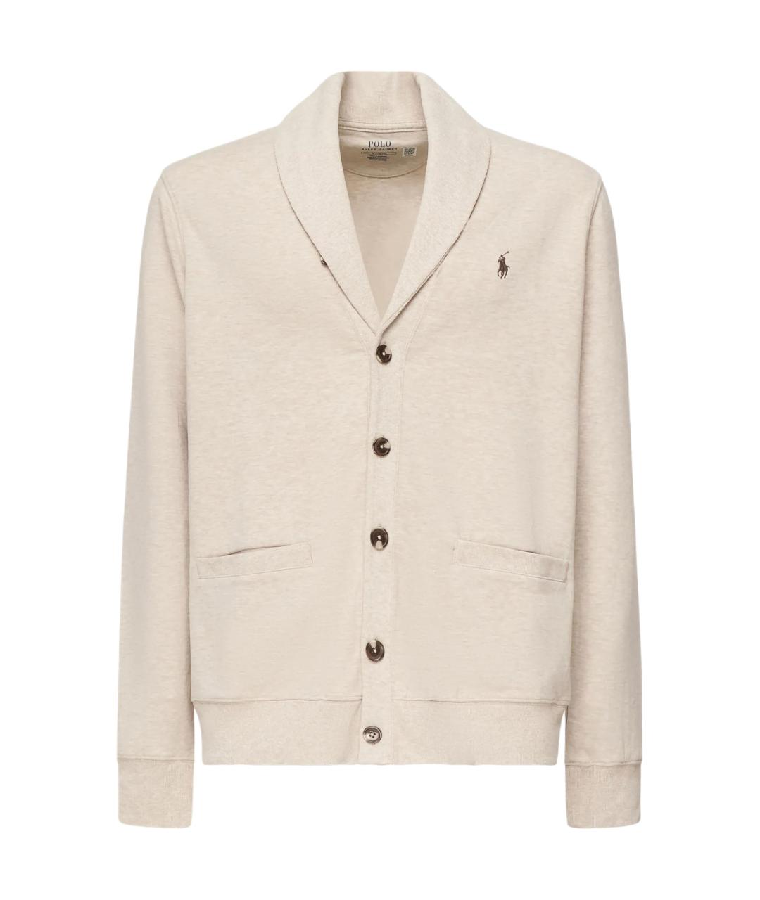 POLO RALPH LAUREN Серый шерстяной джемпер / свитер, фото 1