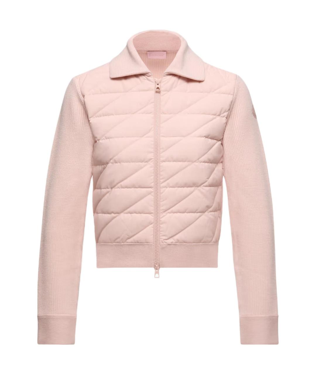 MONCLER Розовая куртка, фото 1