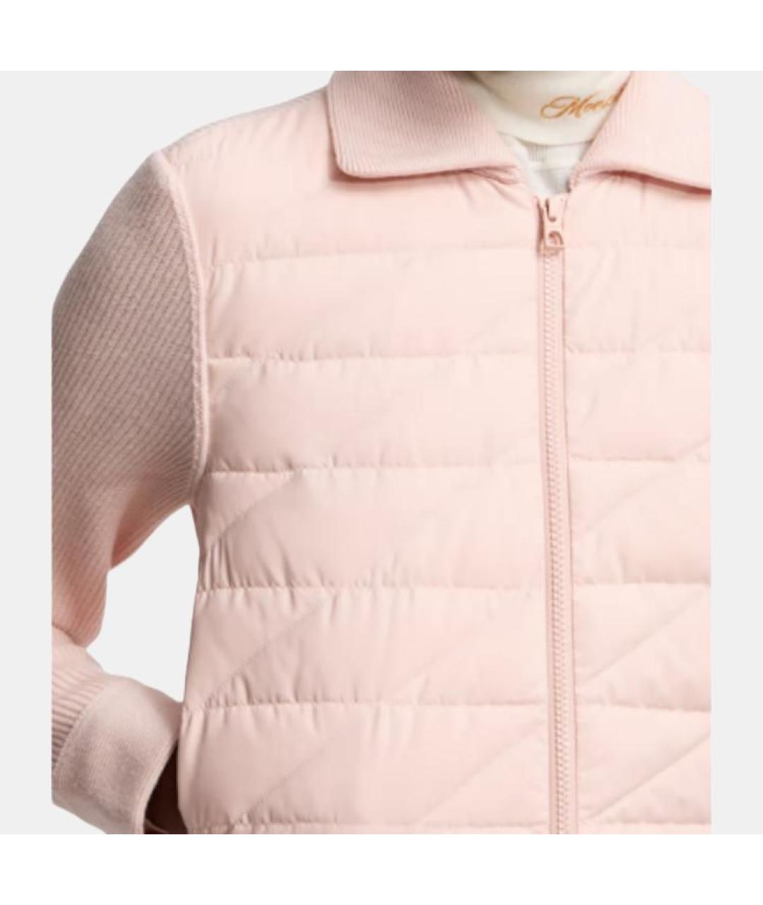 MONCLER Розовая куртка, фото 6