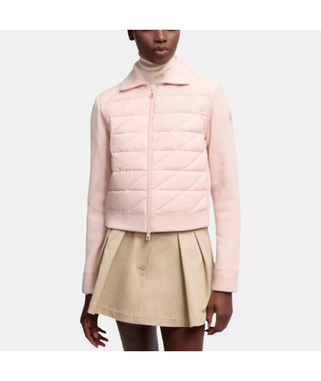 MONCLER Розовая куртка, фото 3