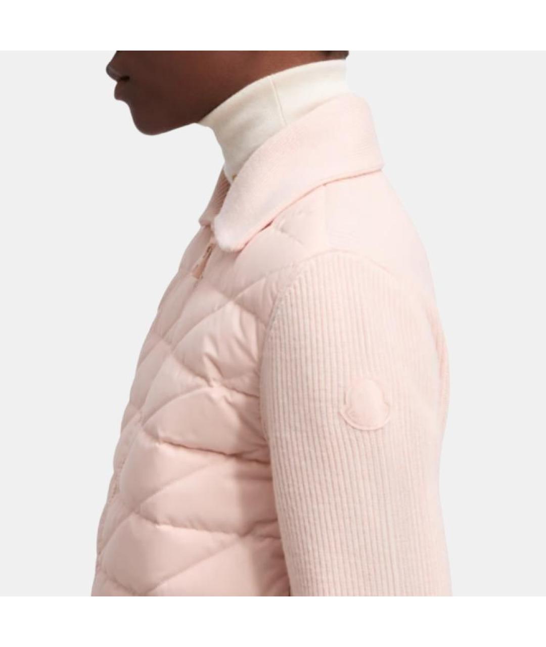 MONCLER Розовая куртка, фото 5