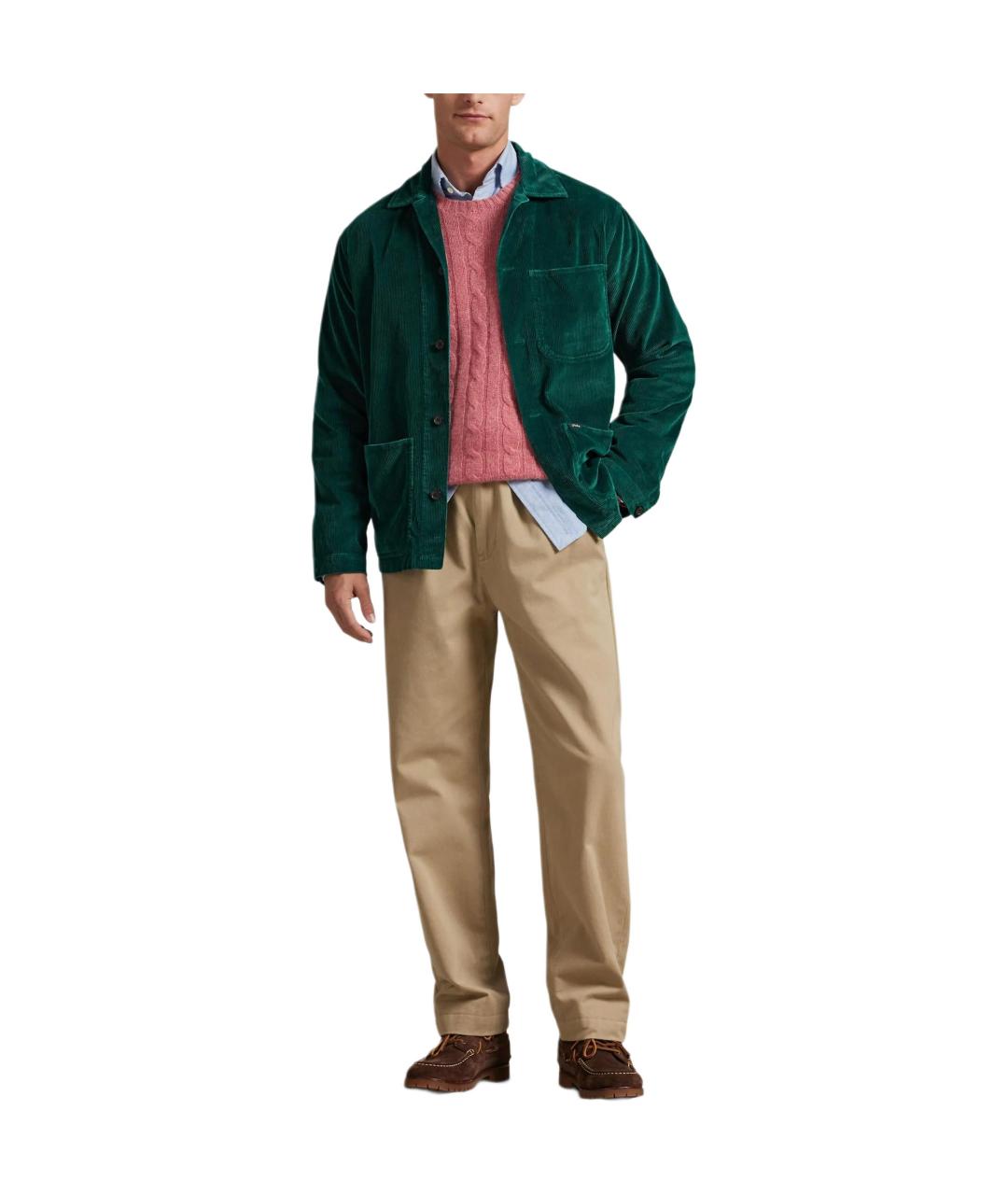 POLO RALPH LAUREN Зеленый пиджак, фото 2