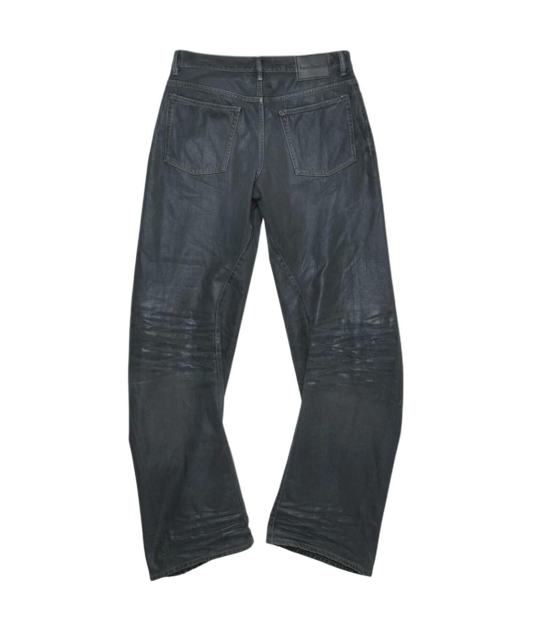 ACNE STUDIOS Черные прямые джинсы, фото 2