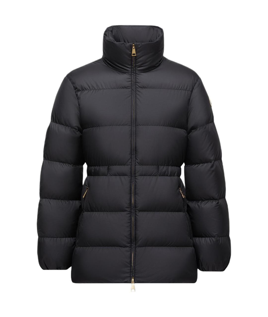 MONCLER Черный пуховик, фото 1