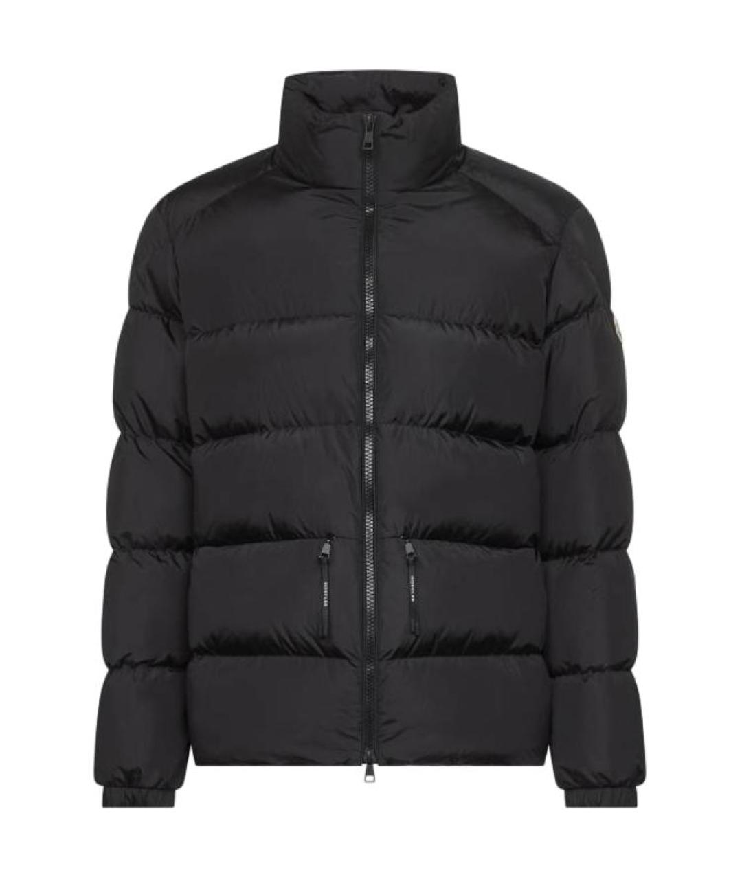 MONCLER Черный пуховик, фото 1