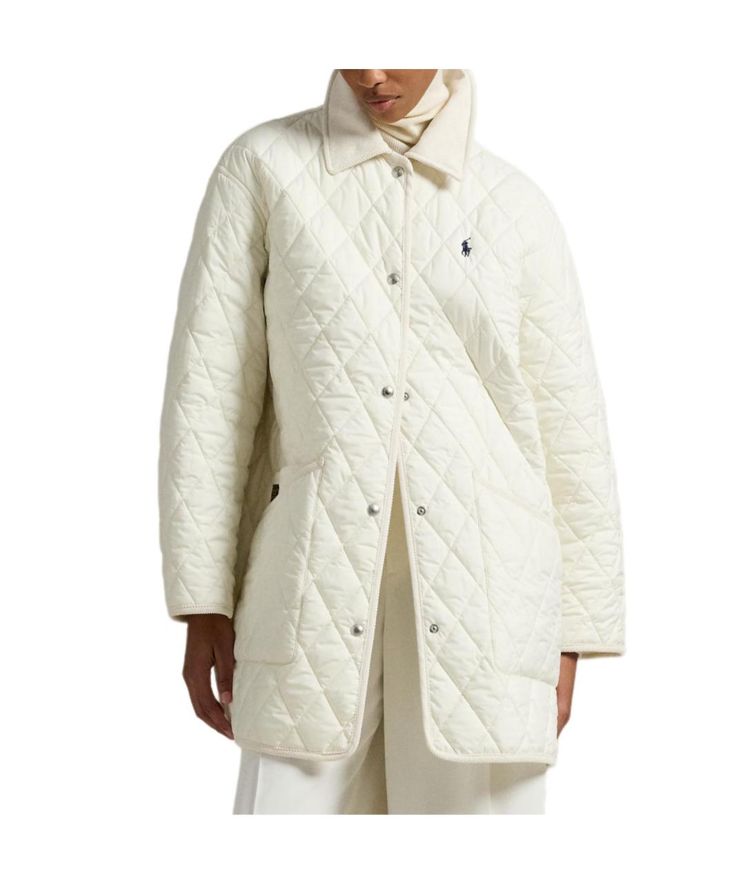 POLO RALPH LAUREN Бежевый пуховик, фото 3