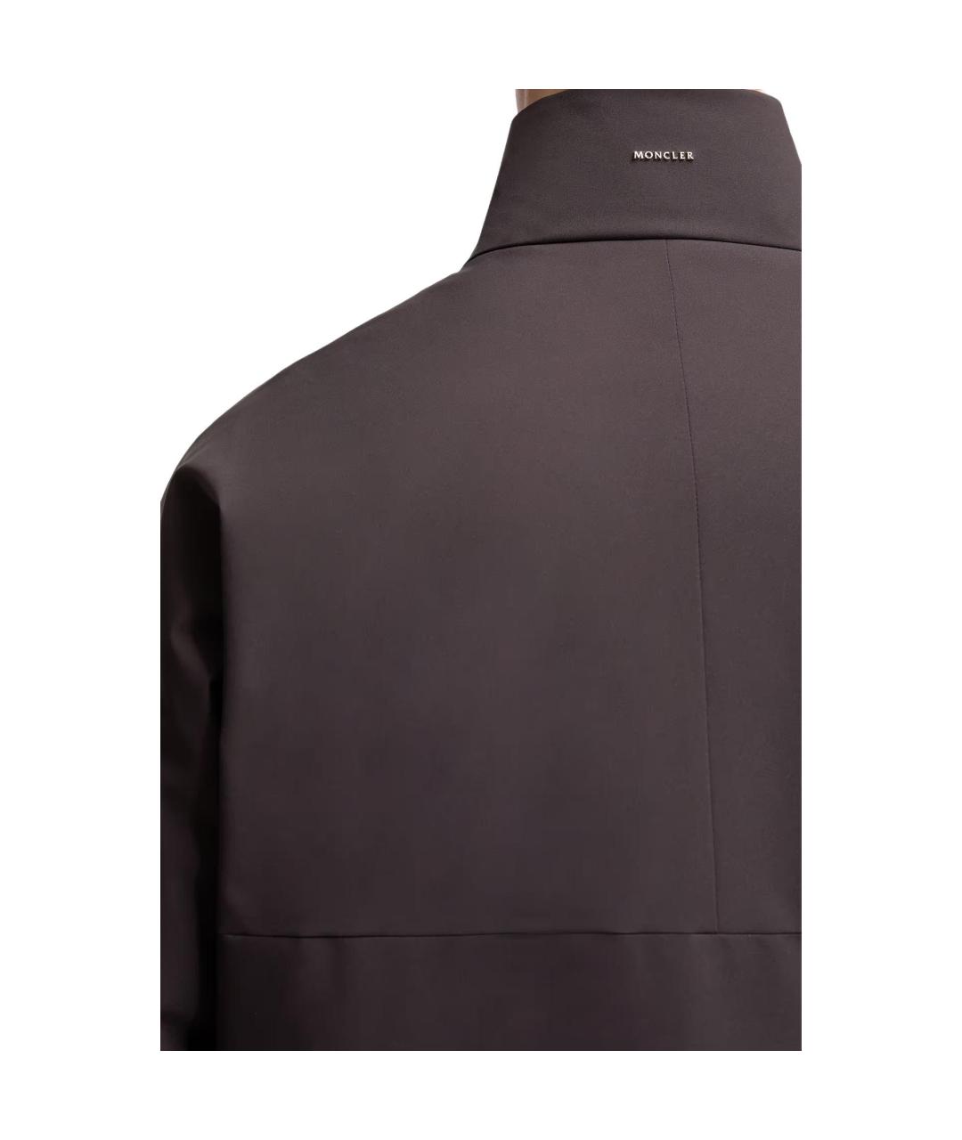 MONCLER Коричневая куртка, фото 5