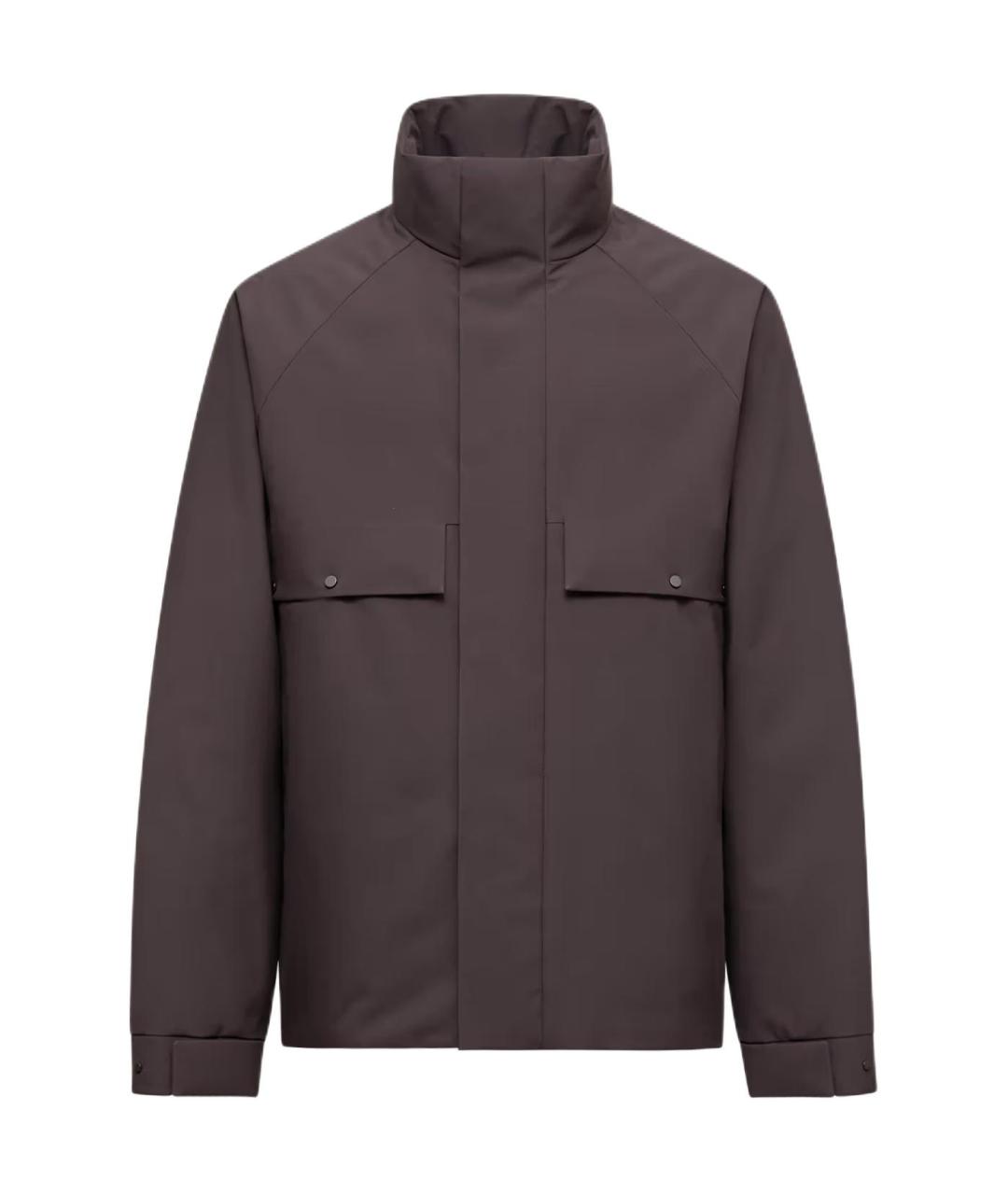 MONCLER Коричневая куртка, фото 1