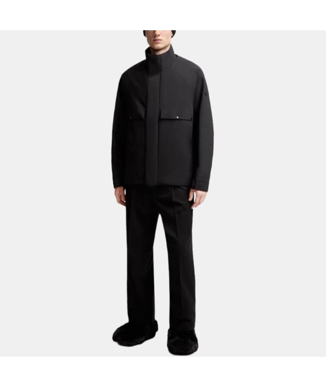 MONCLER Черная куртка, фото 4