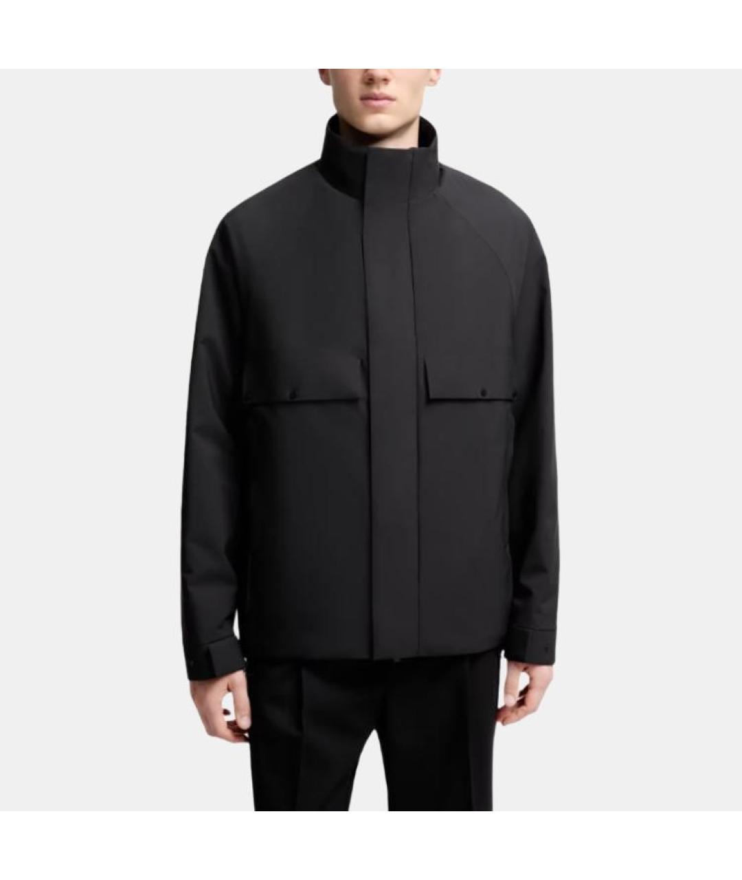 MONCLER Черная куртка, фото 5