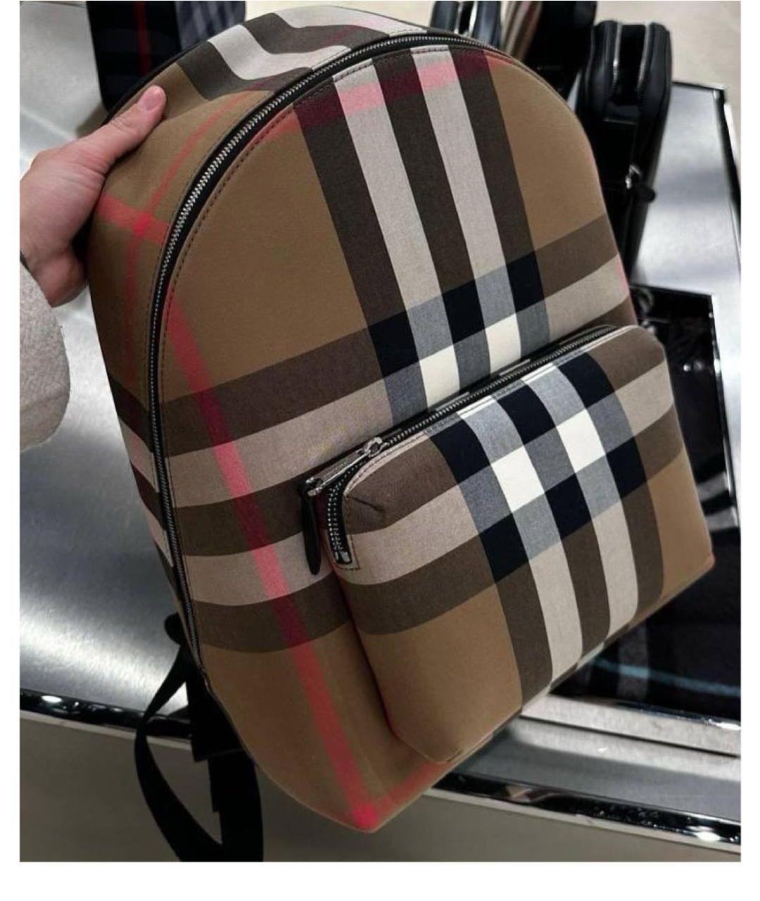 BURBERRY Коричневый рюкзак, фото 2