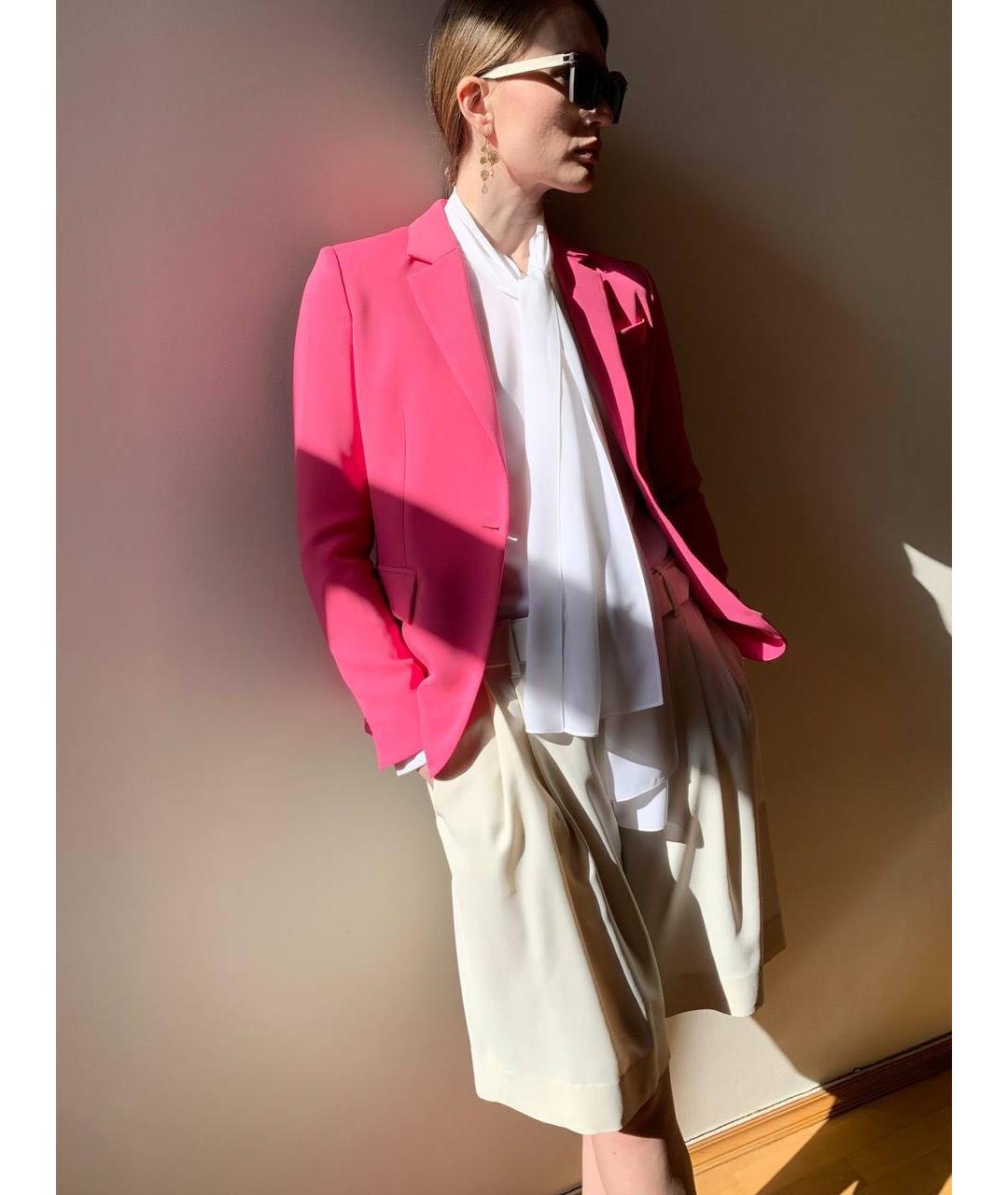 P.A.R.O.S.H. Фуксия вискозный жакет/пиджак, фото 2