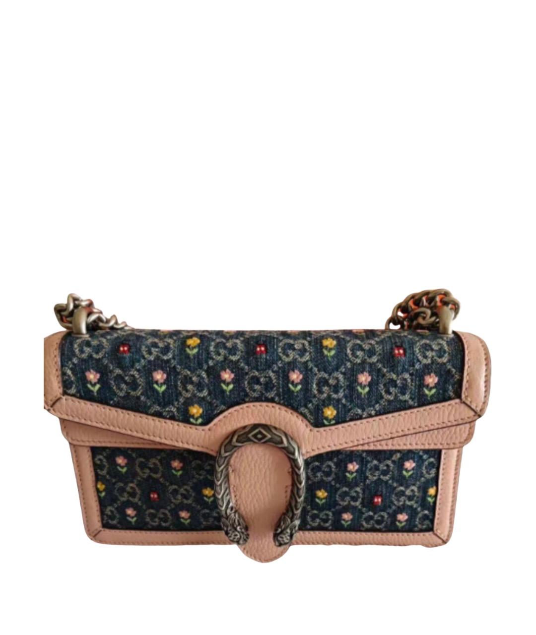 GUCCI Мульти деним сумка через плечо, фото 1
