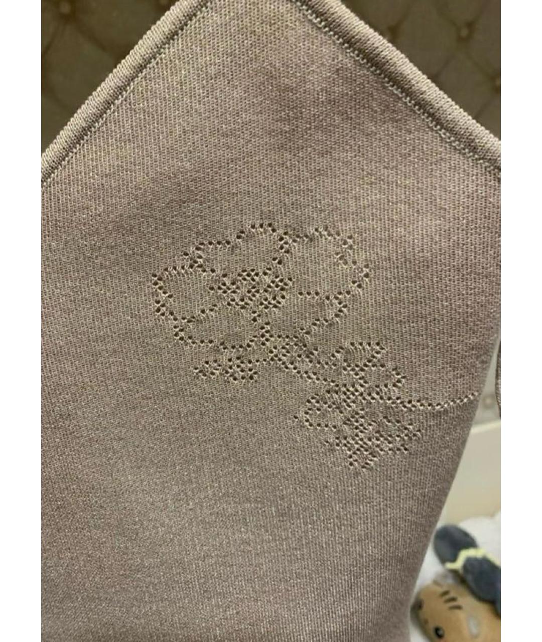 CHANEL Бежевое повседневное платье, фото 4