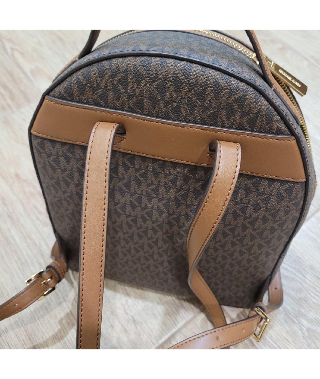 MICHAEL KORS Коричневый рюкзак, фото 3