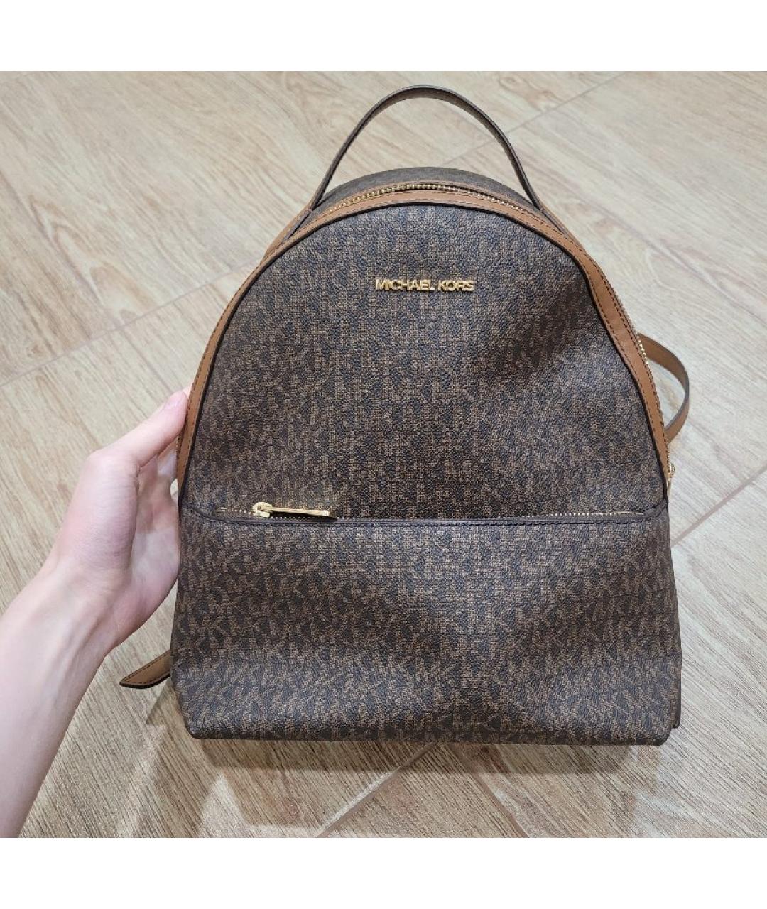 MICHAEL KORS Коричневый рюкзак, фото 9