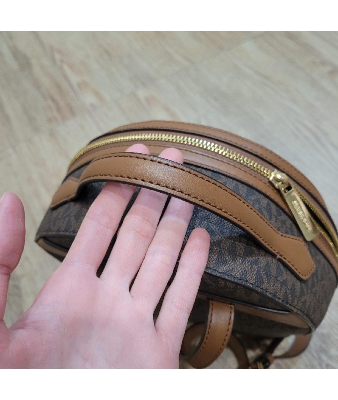 MICHAEL KORS Коричневый рюкзак, фото 5