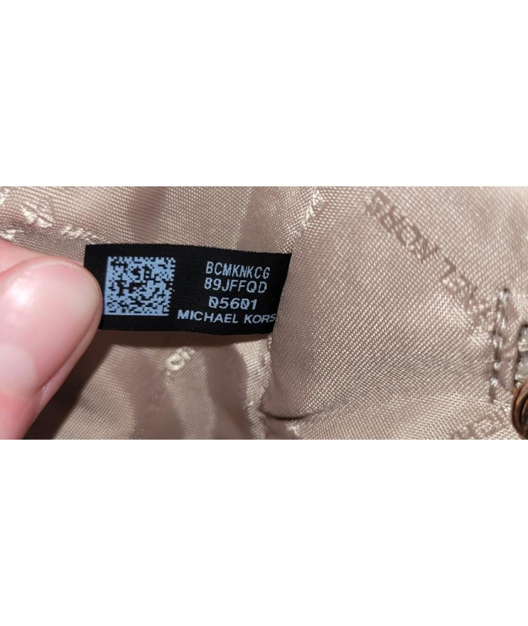 MICHAEL KORS Коричневый рюкзак, фото 8