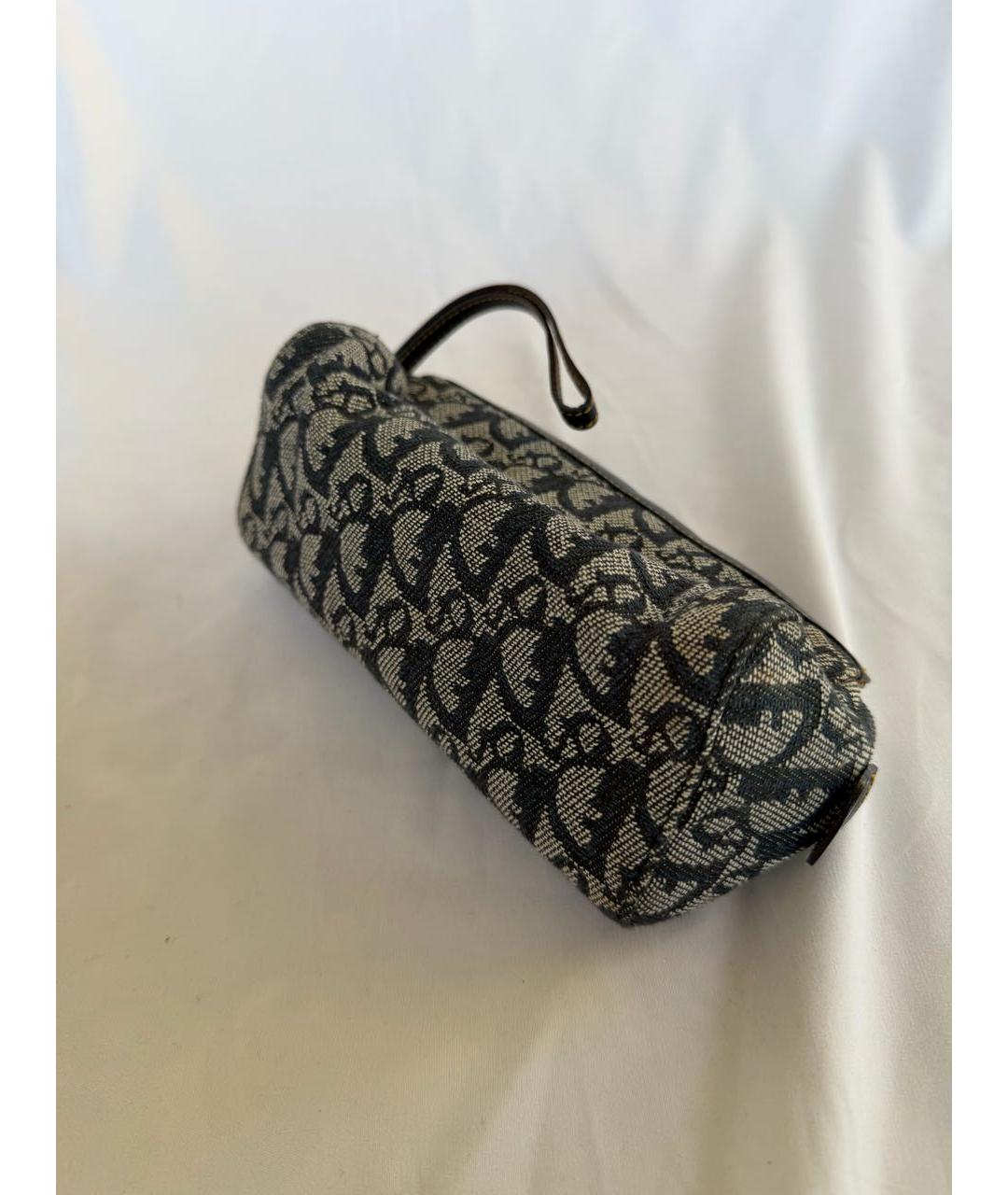 CHRISTIAN DIOR Синяя тканевая косметичка, фото 3