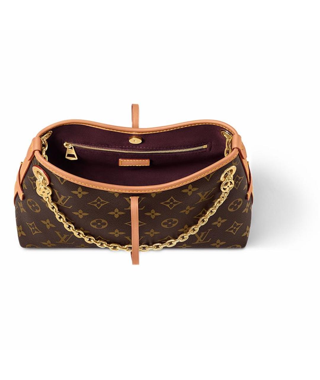 LOUIS VUITTON Коричневая сумка через плечо, фото 4