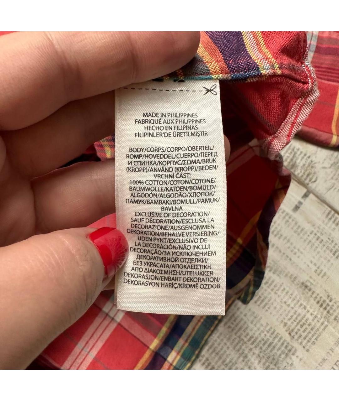 POLO RALPH LAUREN Мульти кэжуал рубашка, фото 5