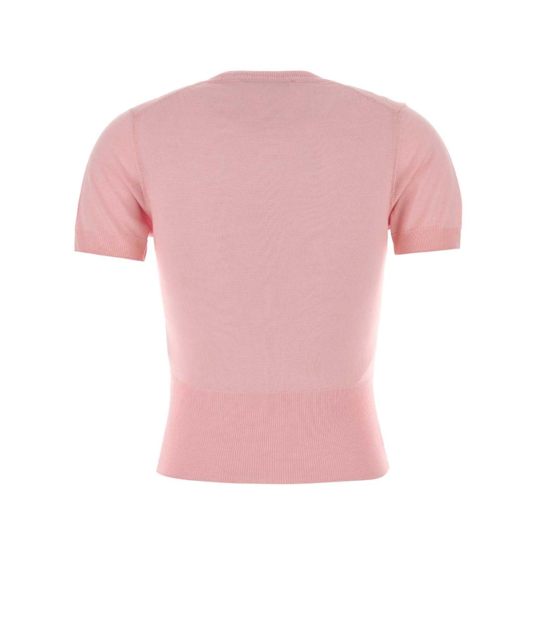 VIVIENNE WESTWOOD Розовый шерстяной джемпер / свитер, фото 2