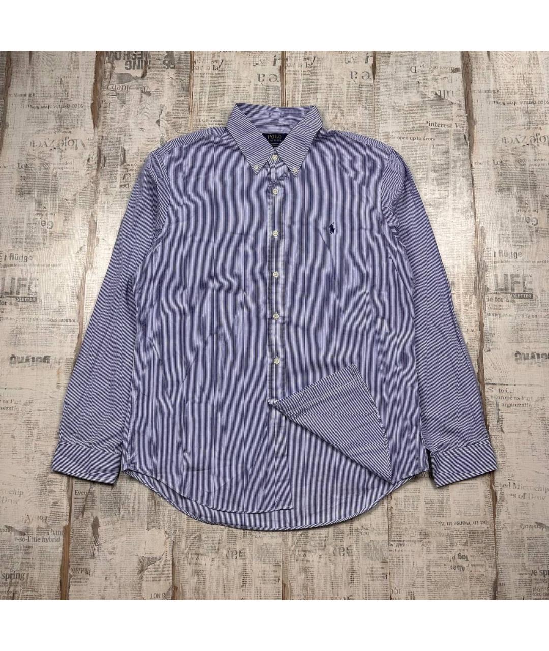 POLO RALPH LAUREN Синяя кэжуал рубашка, фото 7